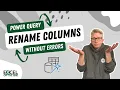 Replace column names of nested tables using Power Query Excel Off The Grid