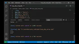 How to loop through an array in PHP