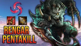 Rengar Hail of Blades Crit Build - League of Legends Jungle Season 10