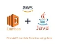 First AWS Lambda Function using Java Hello World Tutorial Beginner