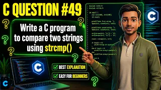C Programming Question Compare Two Strings Using strcmp in C