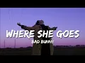 Download Lagu Bad bunny- WHERE SHE GOES English Lyrics