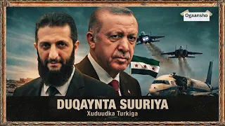 Duqaynta xuduudka turkiga iyo suuriya iyo isu diyaarinta dagaalka israaiil ee suuriya iyo turkiga .