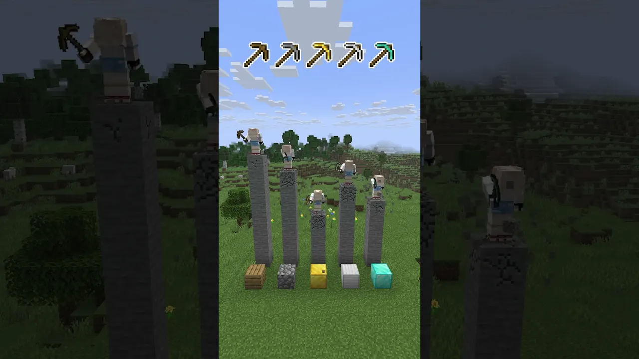 5等分のござるでツルハシ⛏速度検証❣#shorts #マイクラ #マインクラフト #風真いろは #ホロライブ