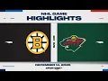 Lagu NHL Highlights | Bruins vs. Wild - December 14, 2025