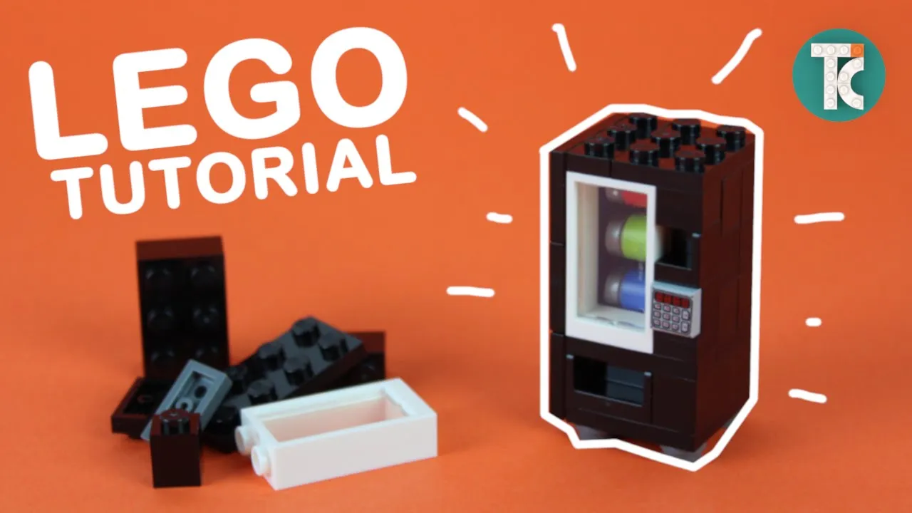 How to make a easy mini LEGO Candy Machine - FULL TUTORIAL. This easy mini LEGO Candy machine mechan. 