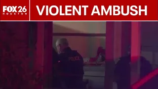 Masked suspects ambush man outside Houston home