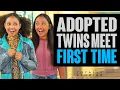 Download Lagu ADOPTED TWINS MEET for the FIRST TIME. With a Surprise Ending. Totally Studios.