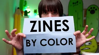 Construction Paper Zines - Art Inspired By Recycling