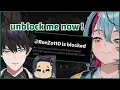 Kyo and Ren have another fight on stream nijisanjiEN