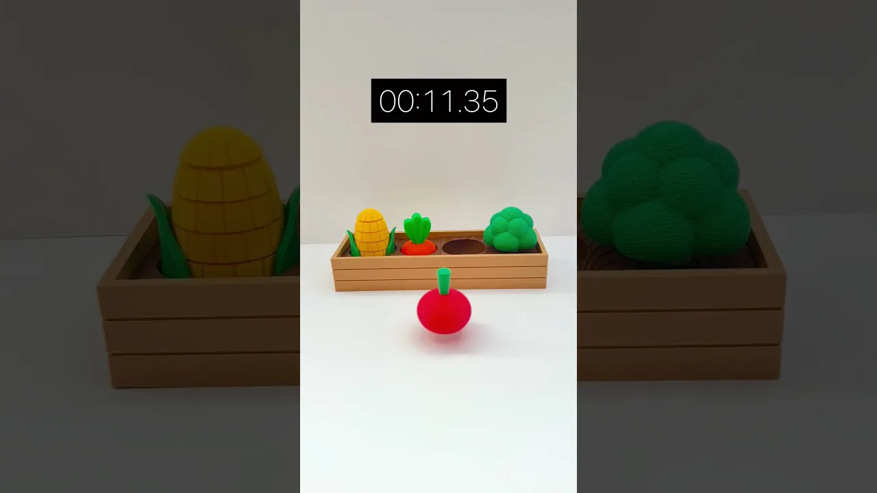Rotating Radish Fidget + Garden video thumbnail