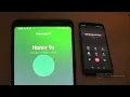 Over the Horizon Incoming call \u0026 Outgoing call at the Same Time Samsung Galaxy A8 plus +Honor 9s
