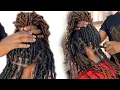 NEW UPDATES A Man Did My Faux Locs Quick Method