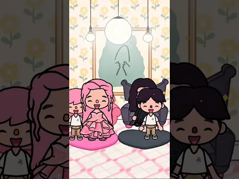 Black Vs Pink 🩷 Who Is The Best 🥰 Toca Boca Story #tocaboca #tocalifeworld