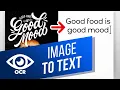How to Convert Picture to Text with OCR Extract Text from an Image Turn Picture into Text