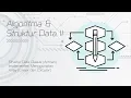 Algoritma Struktur Data II - Struktur Data Queue Linear dan Circular Queue Array