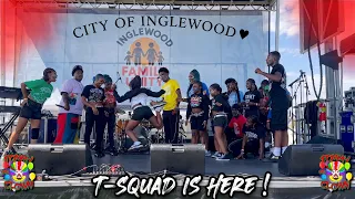 ♥️ INGLEWOOD KNOWS… When T-SQUAD POP OUT, IT’S UP❕ 😤🔥