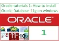 installation oracle 11g 10g and sql plus ed command