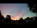 First try at a timelaps Summer Sunrise in New Jersey