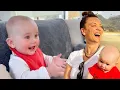 Watch Kaley Cuoco s Daughter REACT to Big Bang Theory Theme Song