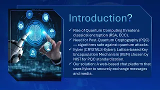 Post Quantum Encryption using Kyber Algorithm