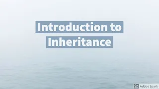 Introduction to Inheritance in JAVA usage of extends and super keyword