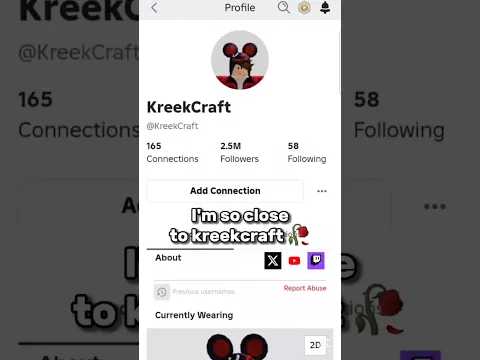 omg i'm so close to Kreek