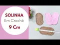 Crochet Baby Sole 9 cm