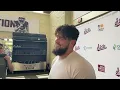 Mississippi State center Ethan Miner