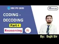 Substitutional Coding Based Questions Part 2 Coding-Decoding Reasoning Short Tricks By Sujit Sir