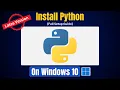 How to Install Python 3 14 2 on Windows 10 Full Step by Step Guide 2026