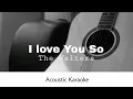 Download Lagu The Walters - I Love You So (Acoustic Karaoke)
