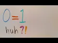 Proof that 0 1