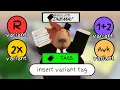 VARIANT TAG How to make SPECIAL VARIATIONS USE TWICE and COMBINED MOVES variation