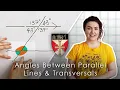 Angles Between Parallel Lines Transversals - GCSE Maths