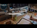 40 min do homework with me with lofi