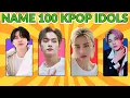 Download Lagu CAN YOU GUESS 100 KPOP IDOLS IN 1 SECOND | K-pop GAMES | Name the Kpop idols | KPOP QUIZ | KPOP QUIZ