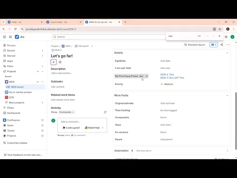watch Issue Picker Field for Jira video