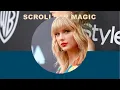 Taylor Swift Image Clip Path Effects On Scrollbar Magic