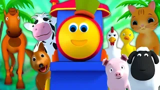 بوب القطار زيارة مزرعة Animal Sound Bob Train Farm Visit 
