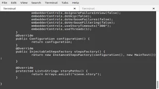Testing java maven failsafe jbehave junit5 sieve segment cli