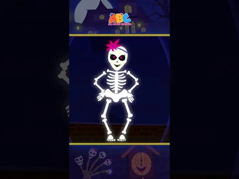 Brother Skeleton Finger Family Song #shorts #halloweensongs #allbabieschannel #hooplakidz