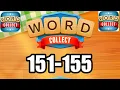 WORD COLLECT level 151 152 153 154 155