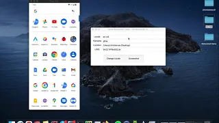 Android mobile screen capture using Python TKinter