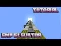 Minecraft Redstone Elevator Tutorial - SMP SlimeBlock Piston Elevator