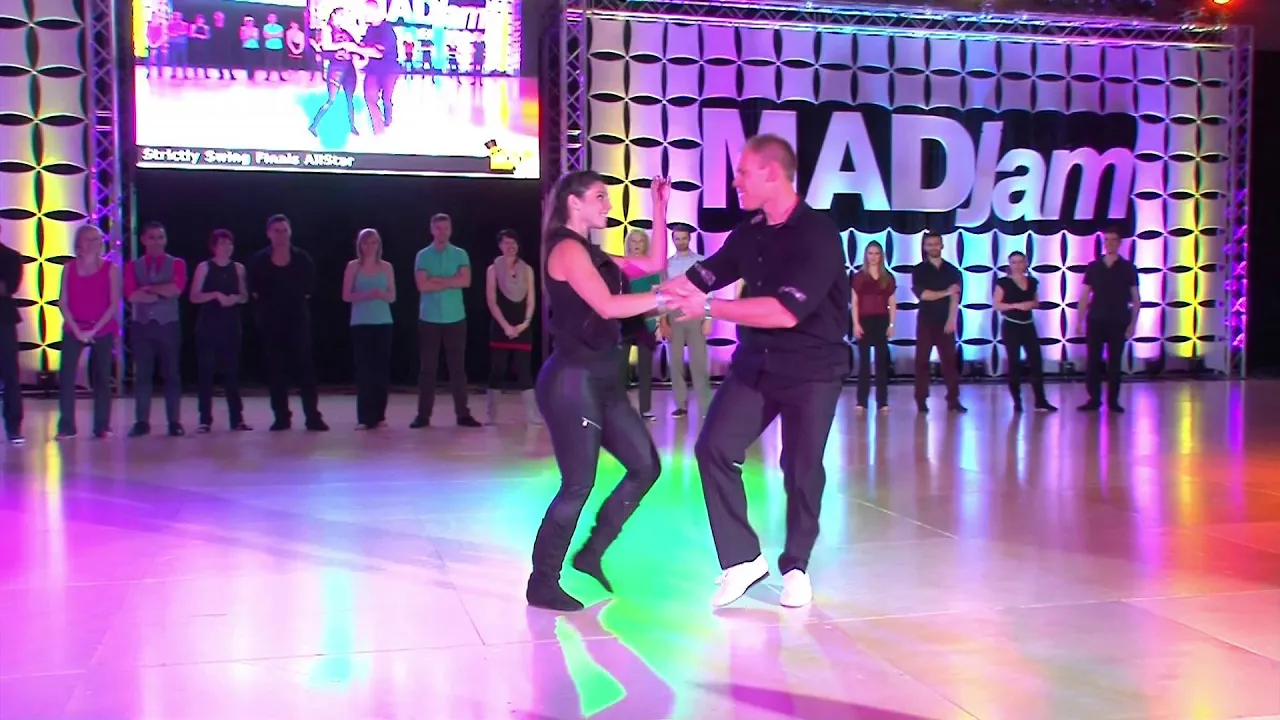 MADjam 2016 All Star Strictly Swing   Ian O'Gorman & Tess Minnick