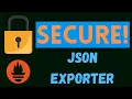 Secure PROMETHEUS JSON