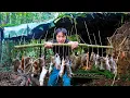 Download Lagu Jungle Survival:🏹🔥 Caught a Lot Of Mice From The Trap - Ran Away From The Bees | Sumatra's Instincts