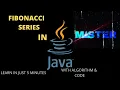 Fibonacci Series in Java Hindi
