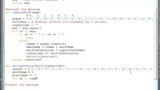 Caesar Shift Cipher 2 Decryption